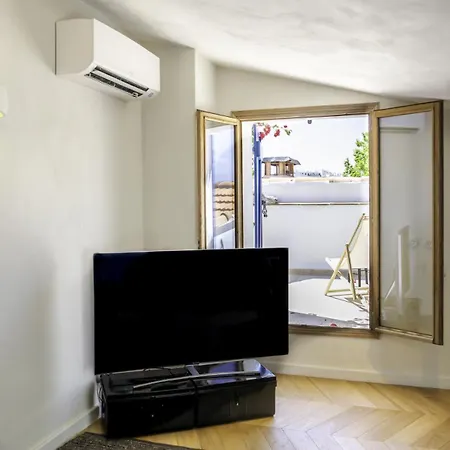 A2 Staywizus-duplex Vieil Sea View, 3 Bdr, Ac, Terrasse Antibes